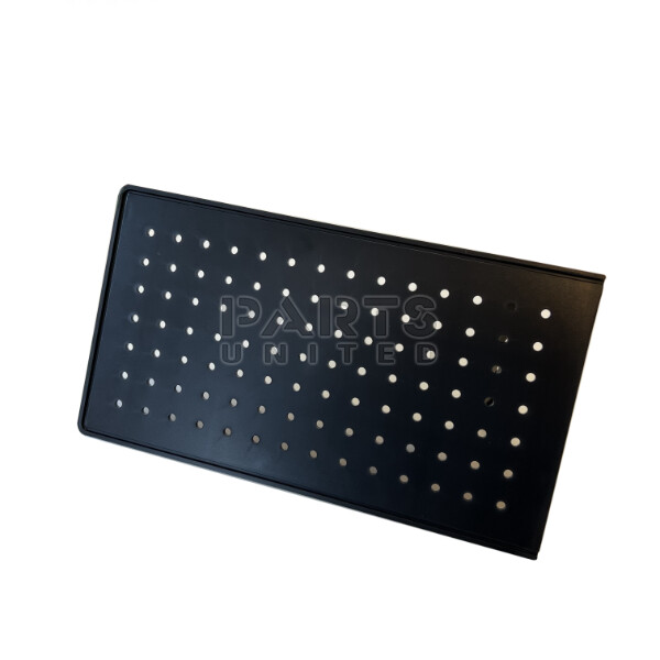 Dorma Kaba ES200 End plate PVC black, 150 mm (sales unit = 2 pieces)