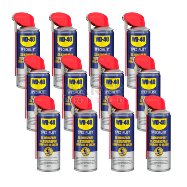 12x WD-40 Specialist Silicone Spray 400 ml