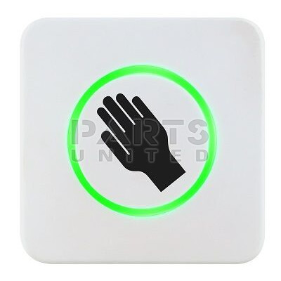 Optex CleanSwitch - Touch-free switch with optical feedback RGB - White - Icon Hand