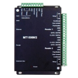 Access control board, 15 000 users, 2 inputs for readers, 3 relay outputs 3A, 15 000 events