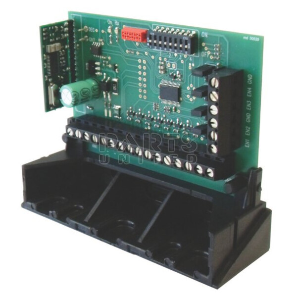 Prastel MRRE-4-USB+ Wiegand radio receiver, 4 independant multiprotocol outputs, 4 activation inputs