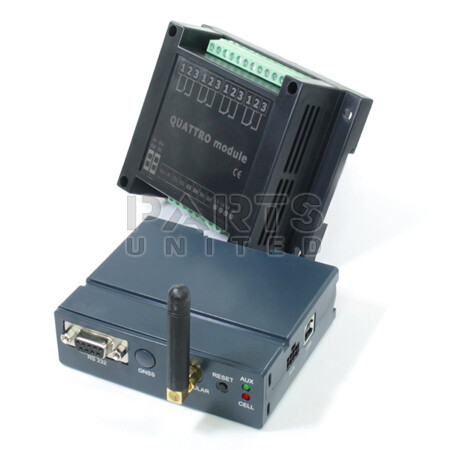 Apache 700XR Quattro GSM afstandbediening incl. externe relaismodule met 4 relais (2000 Watt)