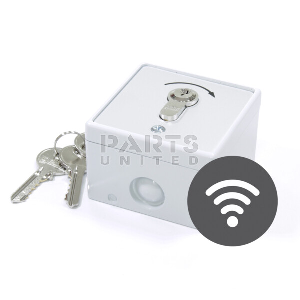 Apache Wireless Key switch, with half euro profile cilinder,