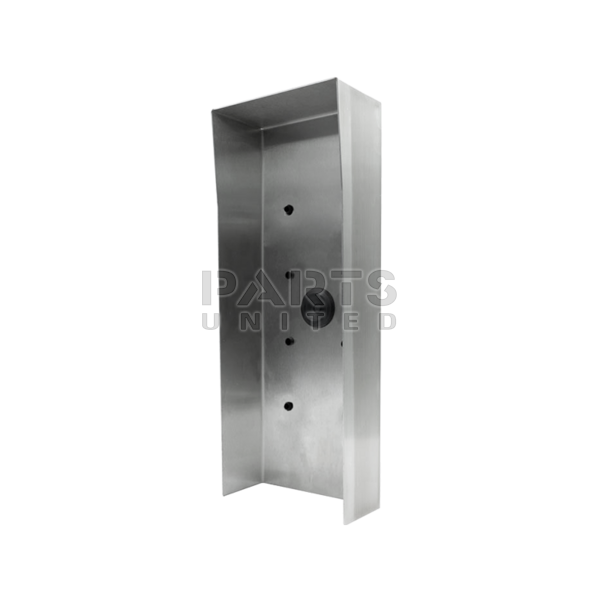 Protective-Hood for D2101KV Video Door Station, Stainless Steel V4A, brushed