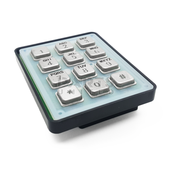 Keypad Module with 12x stainless steel keys (e.g. as replacement part), for DoorBird D2101KV