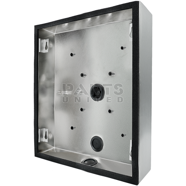 DoorBird D21xKH surface-mounting housing (backbox), stainless steel V4A (salt-water resistent), brushed