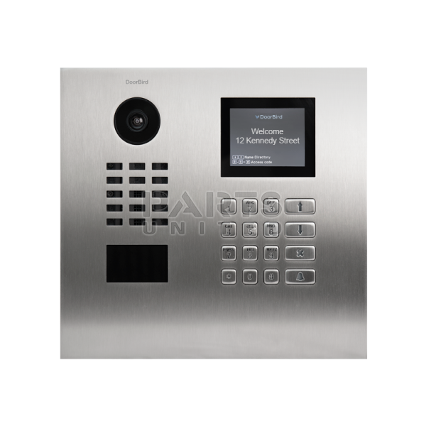 Doorbird IP Video deurintercom D21DKH voor hoogbouw/verzamelgebouwen (Inbouw/opbouwbehuizing wordt apart verkocht)