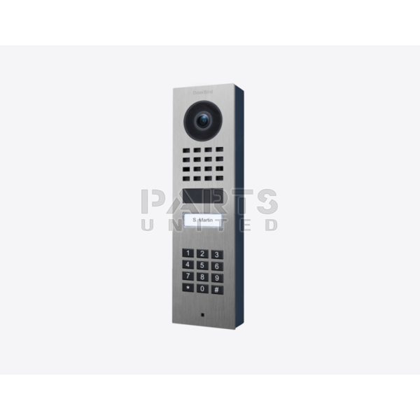 Wifi HD video D1101KV (surface mounted) door intercom with code panel for smartphone with stainless steel front plate