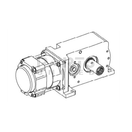 Motor TDA/TDM compleet met overbrenging