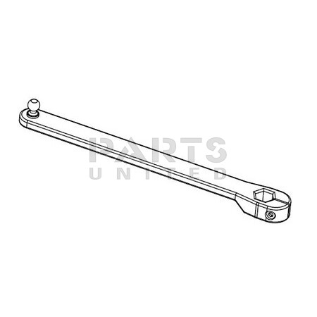 Drive lever 290mm with  ball pin