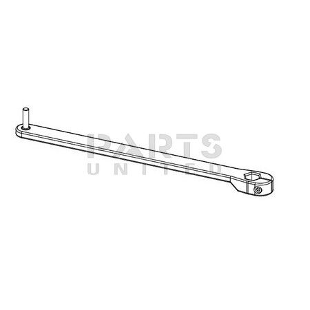 Hoofdarm 350 mm tbv glijarm